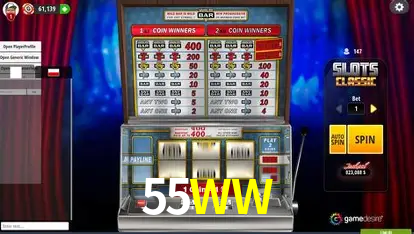 Descubra a Magia dos Jogos de Arcade no 55WW